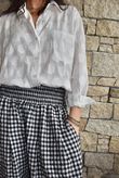Nonni Gingham Bloomer Pant Black